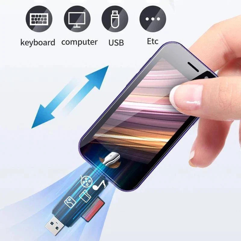 Pocket Mini Smart Phone 5G (World's Smallest Phone)(1 Year Manufacture Warranty)